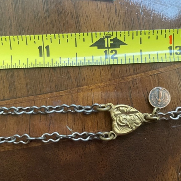 Necklace with cross and medals pull over custom made - Picture 6 of 8